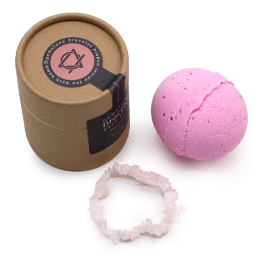 Bergamot Bomb With Hidden Rose Quartz Gem Fidget Bracelet £9.99
