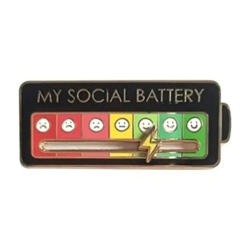 My Social Battery Badge £3.00
