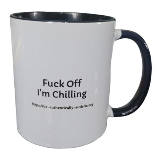 F off im chilling mug boxed