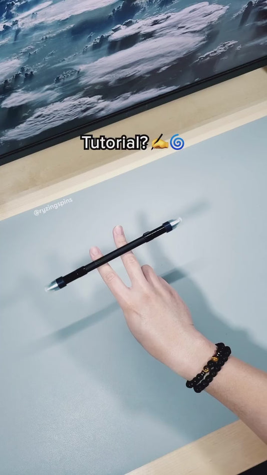 Fidget spinning pen